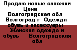 Продаю новые сапожки. › Цена ­ 1 400 - Волгоградская обл., Волгоград г. Одежда, обувь и аксессуары » Женская одежда и обувь   . Волгоградская обл.